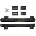 thumbnail image 4 of 1 Pair Keyboard Slide Steel Replacement Guide Rail Side Mount Drawer Slide, 4 of 9