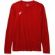 thumbnail image 1 of ASICS Mens Plain Logo Basic T-Shirt red XS, 1 of 1