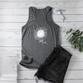 thumbnail image 5 of Quinlirra Tank Top for Women Summer Women Printing Round Neck Sleeveless Casual Tee Tops H-shaped Back Tank, 5 of 5