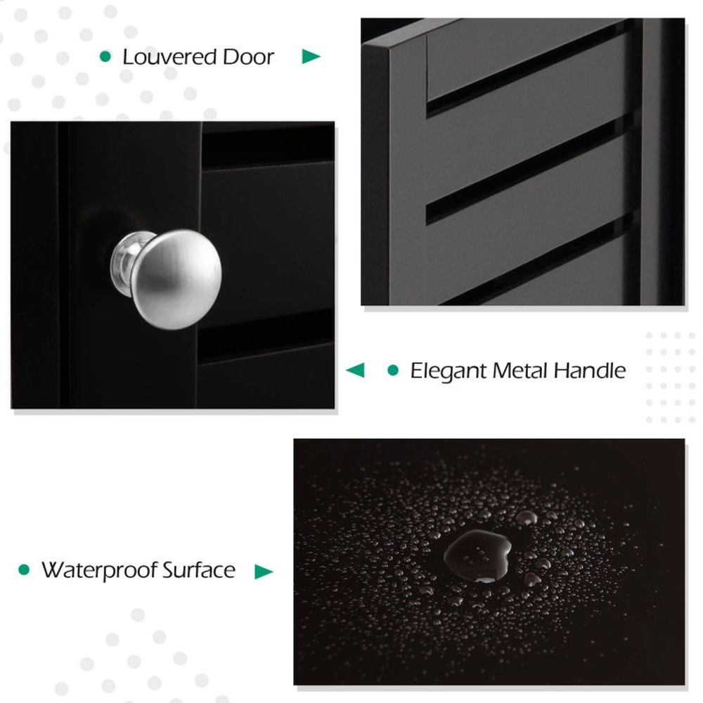 Finihen Bathroom Wall Cabinet, Wall Mounted Bathroom Cabinet, Medicine Cabinet, Wall Mount Medicine Cabinet Multifunction Storage Organizer, Dark Brown Finihen Bathroom Wall Cabinet, Wall Mounted Bathroom Cabinet, Medicine Cabinet, Wall Mount Medicine Cabinet Multifunction Storage Organizer, Dark Brown