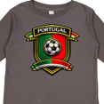 thumbnail image 4 of Inktastic Portugal Soccer Fan Boys or Girls Long Sleeve Toddler T-Shirt, 4 of 5