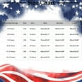 thumbnail image 3 of MKOSPLRT 4th of July Shirts Girls 3-14 Years Short Sleeve American Flag Shirts Crew Neck Stars and Stripes Graphic Tees Kids Clothes, 3 of 6