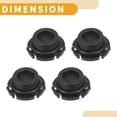 thumbnail image 4 of Reparación de rosca del tapón de drenaje de aceite Unique Bargains No.11137605018 para BMW 228i 2.0L L4 - Gas 2014-2018 Plástico Negro 4 Pcs, 4 of 6