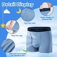 thumbnail image 2 of Calzoncillos tipo bóxer BAMBOO COOL para niños, paquete de 6 unidades, viscosa, 2 of 6
