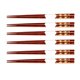 thumbnail image 1 of Toystoory 12 Uds palillos de portátil de mano reutilizable con estilo adultos niños hogar cocina restaurante palillos vajilla Mostrada Toystoory HA068014-01, 1 of 1
