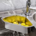 thumbnail image 4 of CIMAXIC Silver Triangle Strainer Multifunctional Drying Basket for Home Use 3Pcs, 4 of 6