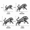 thumbnail image 4 of Cuadro Decorativo de Metal con Diseño Cuadro Tigre Arte Animal¡stico Mediano, 4 of 4