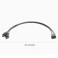 thumbnail image 4 of RYUJNDK USB 1 to 2 Y Splitter Cable USB 2.0 5-Pin Female to Male Converter High Speed Charging Cable Cord, 4 of 8