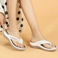 thumbnail image 3 of Mepaouo Women's Wedge Flip Flop Arch Support Orthopedic Sandals Outdoor Beach Slippers Shoes Size 8.5, 3 of 8