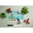 thumbnail image 3 of Carolines Treasures CK3564LCB Skye Terrier Christmas Tree Glass Cutting Board Large, 12H x 16W, multicolor, 3 of 4