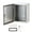 16x12x8, variant on Yesurprise Waterproof Electrical Junction Box, 20" x 16"x 8", Stainless Steel Hinged Junction Box, IP65 Dustproof Enclosure, Outdoor Electrical Box, with Mounting Plate