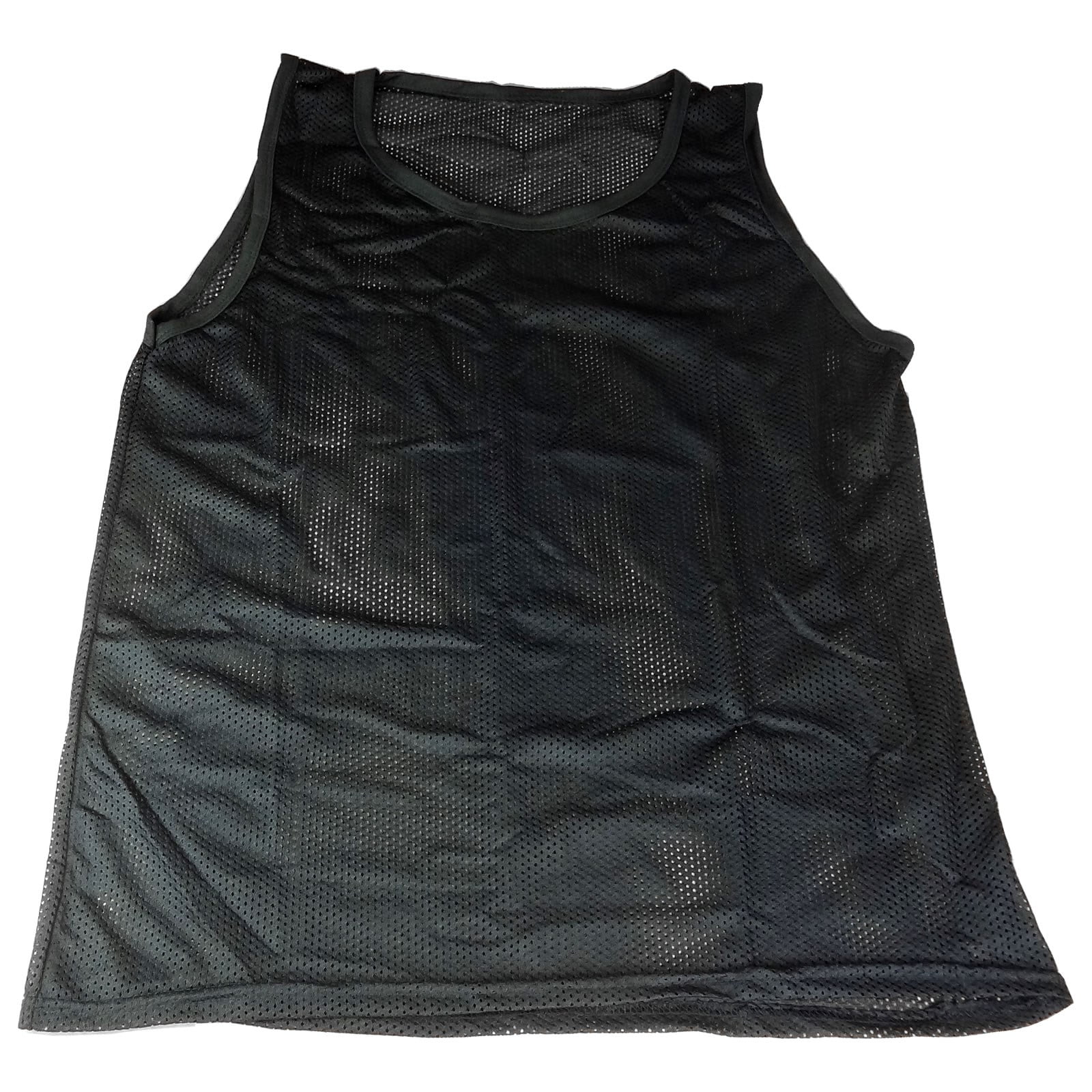 Adult Black Scrimmage Training Vests Pinnies, Quantity 6 - Walmart.com