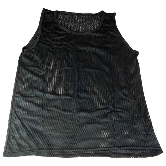 Adult Black Scrimmage Training Vests Pinnies, Single