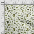 thumbnail image 2 of oneOone Cotton Cambric Light Green Fabric Cowboy Sewing Craft Projects Fabric Prints By Yard 56 Inch Wide-aB, 2 of 5