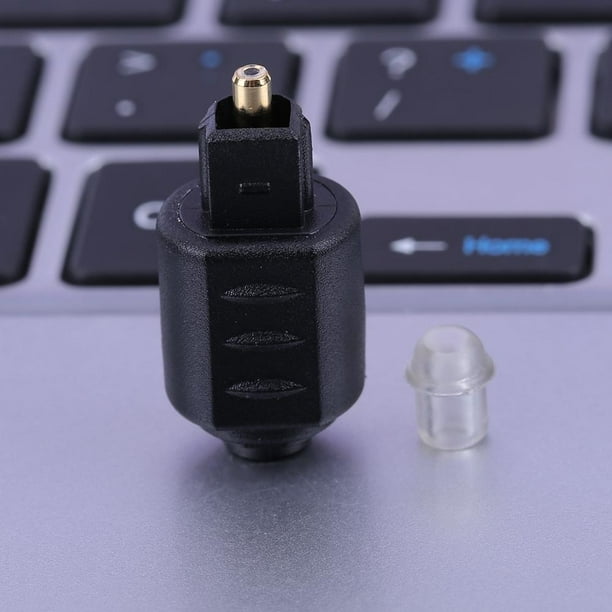 Sin señal Adaptador de audio Toslink macho a mini 3.5 mm Toslink Hembra Convertidor Pérdida Ehuebsd Para estrenar
