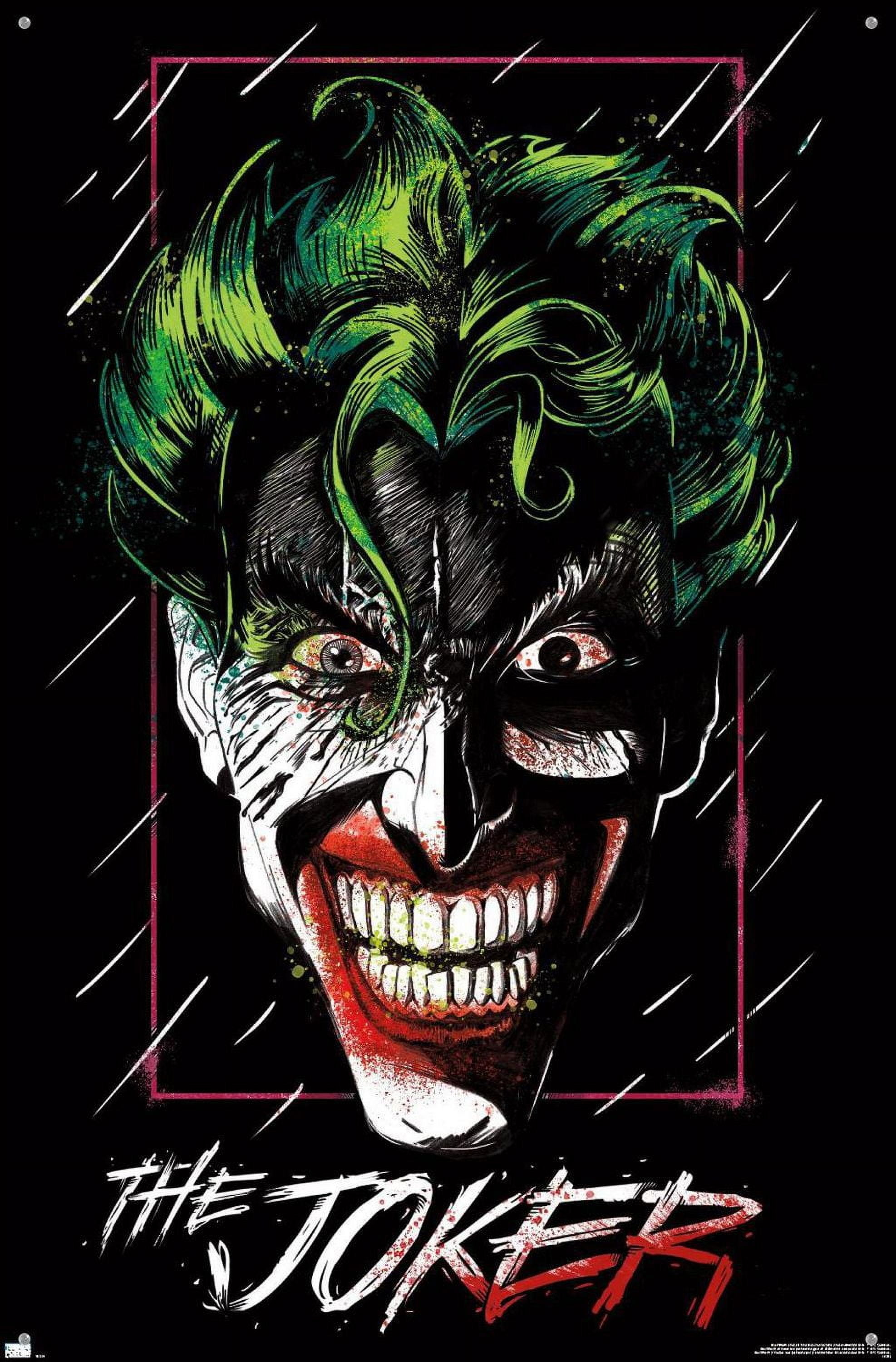 DC Comics - The Joker - Up Close Wall Poster