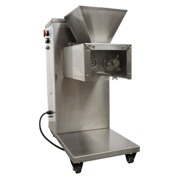 6mm Blade Commercial Fresh Meat Slicer Food Grade Meat Cutting Machine Electric Steak Pork Cutter Grinder 400kg/h