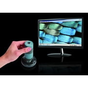 Carson zPix 300 Zoom 86x-457x Power USB Digital Microscope with Integrated Camera and Video Capture, Blue