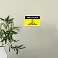 thumbnail image 2 of Classic Framed Plus Precaución Area de Alto Voltaje Door or Wall Sign | Business Warning Signage - Large, 2 of 7