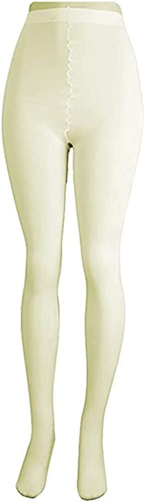 Lissele Women's Plus Size Opaque Tights Pack of 2 Ivory, 4x 
