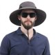 thumbnail image 3 of RV Sombrero para el sol para hombre y mujer, sombrero de verano anti rayos UV para senderismo al aire libre, plegable, impermeable, para Safari, viajes, jardinero Rojo Verde, 3 of 5