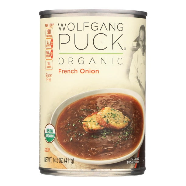 Wolfgang Puck French Onion Soup Case of 12 14.5 oz.