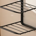 thumbnail image 2 of Preparation Tray Pot Pan Lid Organizer Rack Foldable Suction cup Wall mounted, 2 of 12