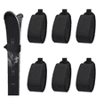 thumbnail image 2 of 6PCS Ski Fastener Straps Adjustable,Ski Straps for Carrying,Ski Bands Tapes with Protector Pads,for Ski Boards, 2 of 6
