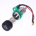 thumbnail image 2 of Encendedor Cigarrillos 12 V Con Cable Toma Corriente Automática Enchufe (verde), 2 of 8