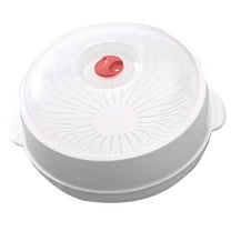 HEMOTON Steamer Cooker Microwave Steamer Steaming Dumplings 25.00X25.00X14.00CM White
