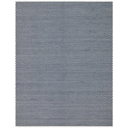 UPC 683726326007 product image for SAFAVIEH Boston Angelica Diamond Trellis Cotton Area Rug  Navy  8  x 10 | upcitemdb.com