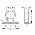 thumbnail image 2 of Sea-Dog Round Power Socket/Gauge Mounting Bracket [426105-1], 2 of 2