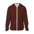 thumbnail image 1 of Lsque Brown Pattern UPF 50+ Lightweight Sun Protection Men's Women's Long Sleeve Shirt, Hoodie Performance -3X-Large, 1 of 7