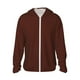 thumbnail image 1 of Fotbe Brown Chaqueta con Protección Solar UPF 50+ para Hombre y Mujer, Camisa con Capucha y Bolsillos-XX-Large, 1 of 7