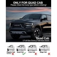 thumbnail image 3 of Running Boards 6.3 Inches Compatible with 2019-2023 Dodge Ram 1500 New Body Style(Not Classic) Quad Cab/Extended Cab Aluminum Side Steps Nerf Bars, 3 of 4
