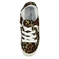 thumbnail image 3 of Forever Flat Women's Shoes Linen Canvas Slip-On Sneakers Lace Up Loafers Comfortable Fashion Sneakers Comfort-01 Cheetah Leopard Print 7, 3 of 4