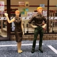 thumbnail image 3 of 5pc RaceMedal 1/64 Diorama Doll Mujeres Hombres Personaje para Siku Greenlight Yotijar Colecciones de muñecas Diorama, 3 of 7
