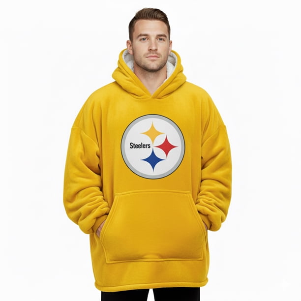Poncho NFL unisex reversible Pittsburgh Steelers 100% oficial