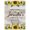 thumbnail image 1 of Darling Souvenir MADE WITH LOVE PersonalizedWelcomeSignFor Bridal Shower,Sunflower Border,Bridal Shower Collection Great For Your Celebrations- 18x 12, 1 of 5