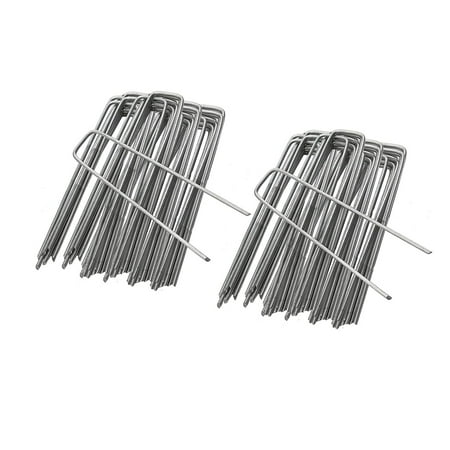 

Clearance Sale! WIXINLZ Drill Bits Accessories 100Pc Garden Pin Galvanized Garden Pile Landscape Pin Heavy-Duty Strong Nail