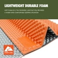 thumbnail image 5 of Ozark Trail Foam Lightweight Sleeping Pad 72.8"L X 21.65"W, Silver Gray, 5 of 8