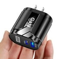 thumbnail image 3 of NARABB Fast Quick Charge Phone Fast Wall Charger 65W PD USB-C QC3.0 Fast Charging Adapter 2 Plug, 3 of 6