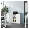 thumbnail image 2 of YOSITiuu 36” Metal Storage Cabinet with Lockable Doors and Adjustable Shelves, White, 2 of 6
