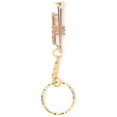 thumbnail image 4 of Trumpet Keychain, Key Ring, Ring Gift Decoration Gold Color For Gifts Home, 4 of 8