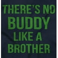 thumbnail image 2 of No Buddy Like a Big Brother Cute Romper Boys or Girls Infant Baby Brisco Brands NB, 2 of 7