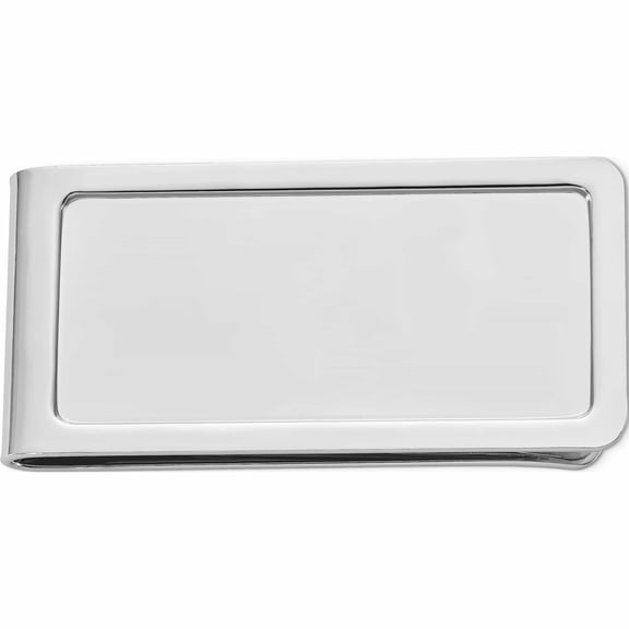 Fashion Chrome-Plated Money Clip (3.5 X 2.5) Made In China -Jewelry By Sweet Pea