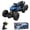 Blue, variant on Remote Control Car, Big Monster Truck Toys RC Cars for Boys Kids Adults, 2.4Ghz 4WD 6-Wheel Off Road RC Monster Truck , RC Car Truck Rock Crawler Toy All Terrain Gifts for Adults Boys 8-16