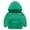 Green, variant on Kids Boys Girls Classic Hoodies Pullover Casual Long Sleeve Pocket Hooded Sweatshirt