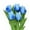 A5, variant on 10 Pack | 13" Single Stem Real Touch Tulips Artificial Flowers Wedding Bouquet Home Décor party