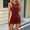 B307 Wine sundresses for women clearance under $5, variant on Women Dresses Under $10! Xqxayjr Women Sleeveless Bodycon Ruched Short Dress Side Drawstring Solid Crew Neck Casual Summer Tank Shirt Mini Dresses